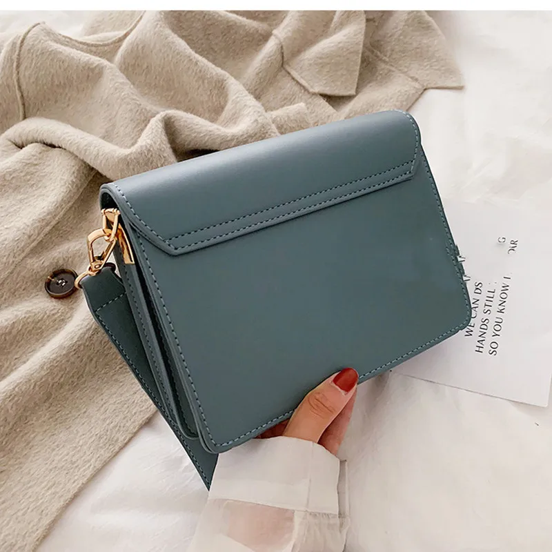 Модная женская летняя сумка через плечо из искусственной кожи Маленькая