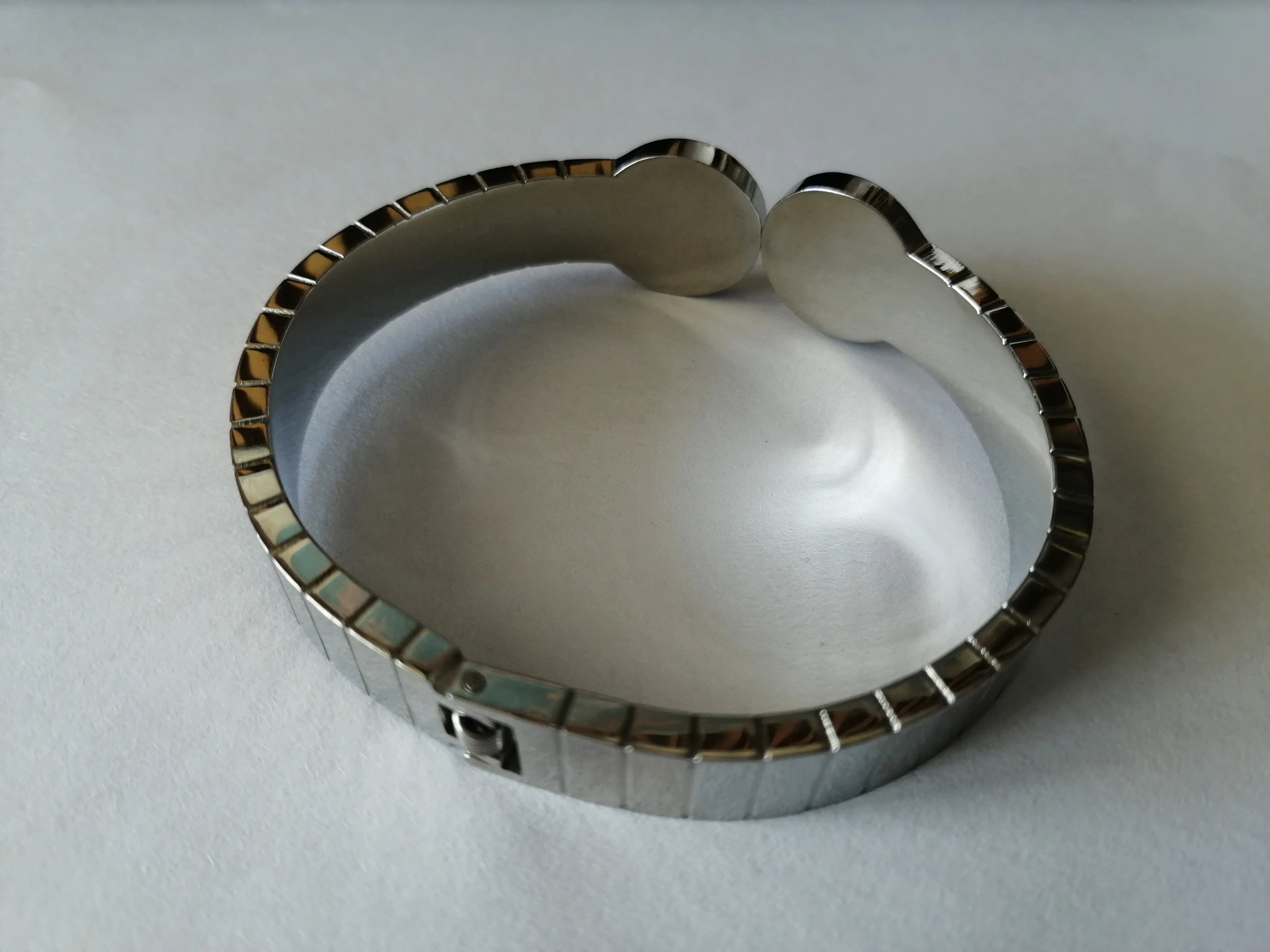 

Двойной черный круглый браслет из нержавеющей стали