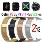 Миланский ремешок для Colmi P8 Plus Mix Br Pro Se, браслет Colmi V31 V11 V23 P12 P10