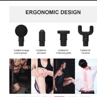 issue Massage Gun Muscle Stimulator Pain Relief after Training Exercise Body Relaxation Slimming Shaping Party suppl | Дом и сад