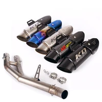 for yamaha yzf r1 r1 2015 2020 exhaust system motorcycle stainelss steel middle pipe link tail vent muffler tube set silp on