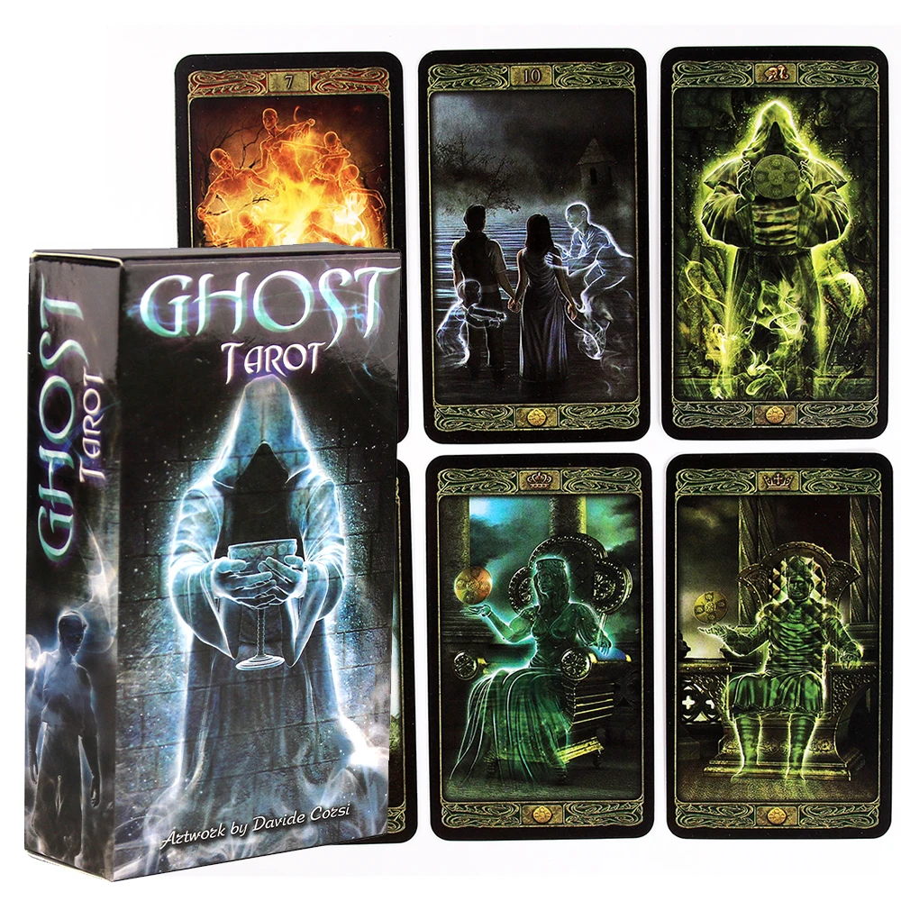 

78 Ghost Tarot Divination Oracle Cards Divination Deck Tarot Cards For Beginners Perfect Gifts For Families Or Yourself Future