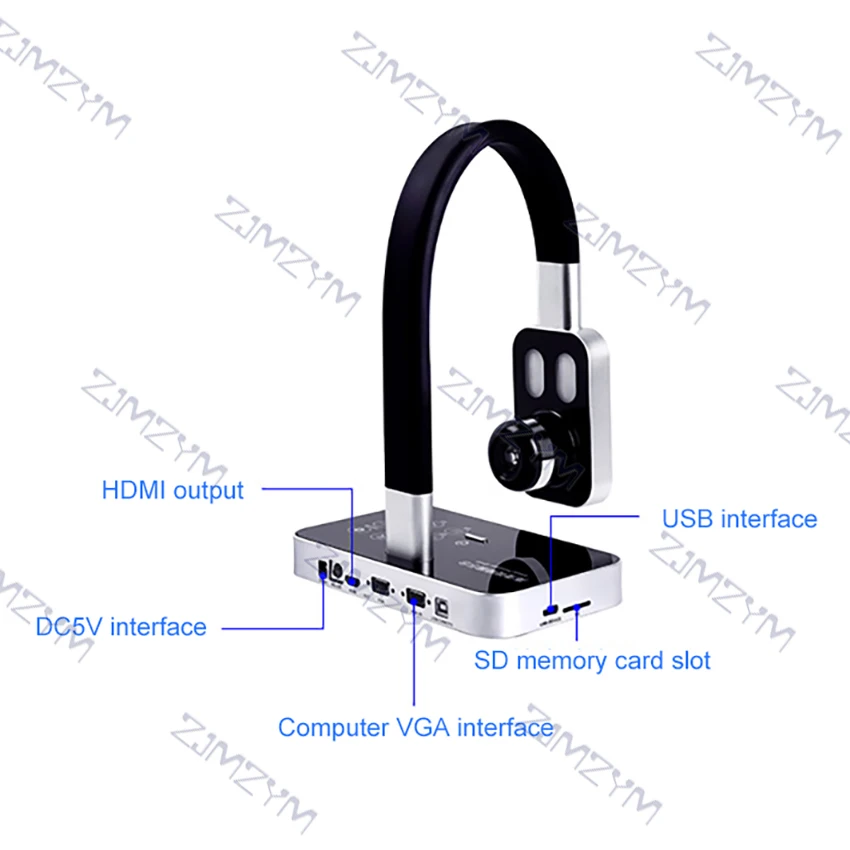 Цифровой 5 м Пиксели классе документ Камера визуализатор Портативный Usb сканер