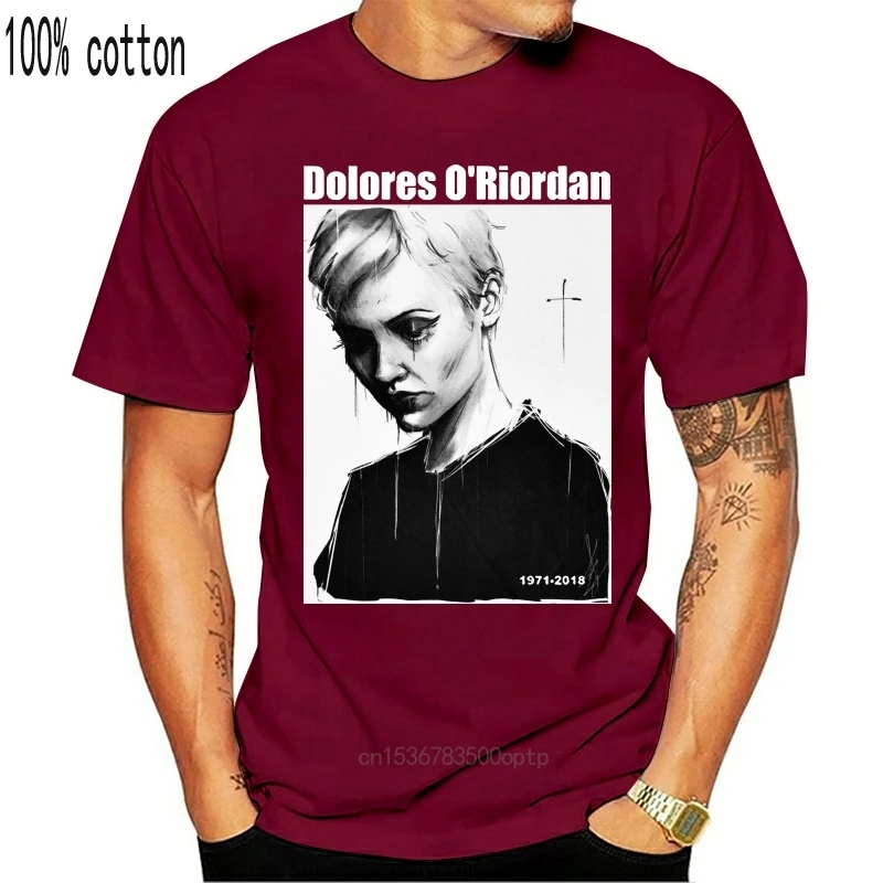 Футболка с изображением группы Долорес о Риордан модная Классическая футболка