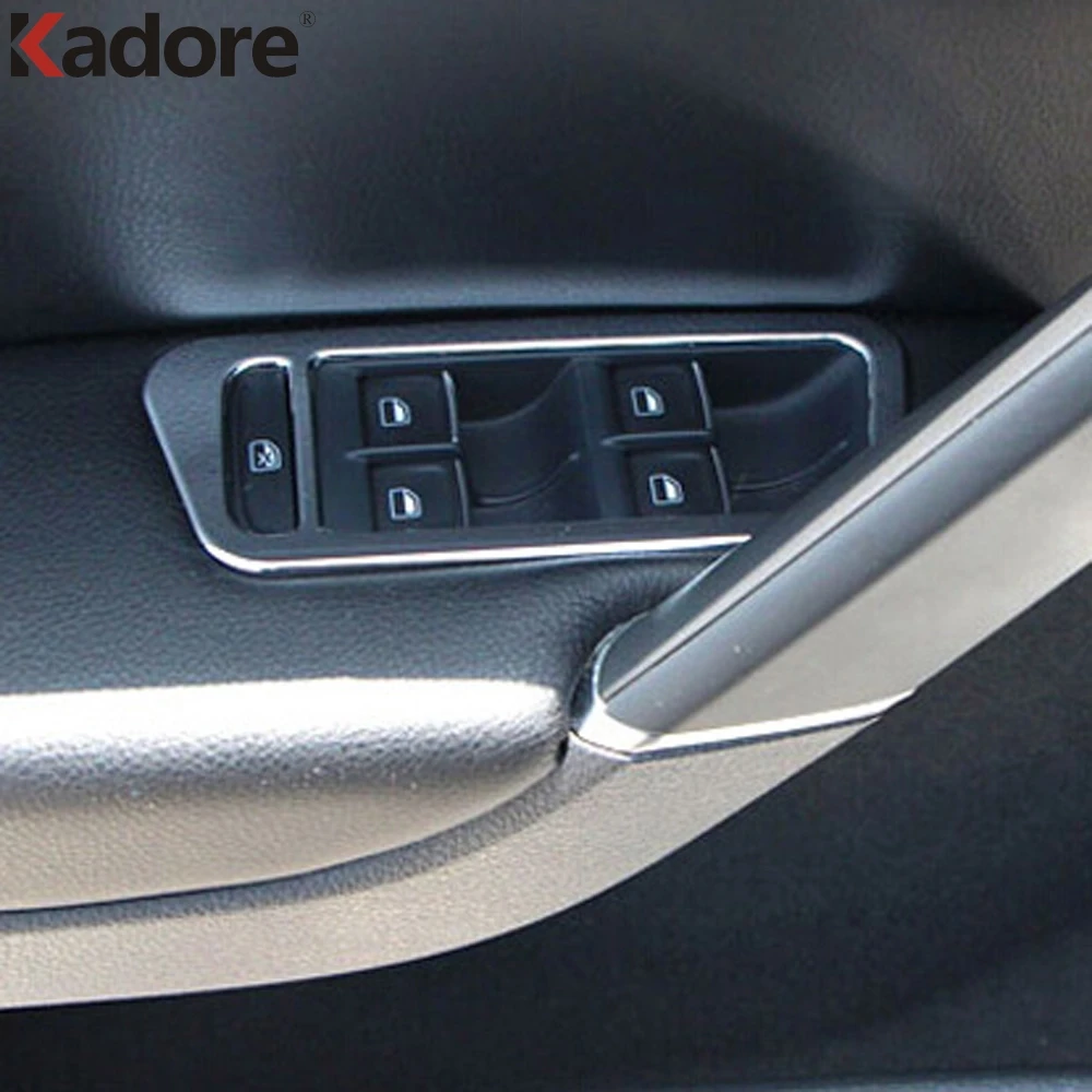 Хромированная накладка на дверной подлокотник для Volkswagen Golf 7 Golf7 MK7 2013 2019 ABS|trim