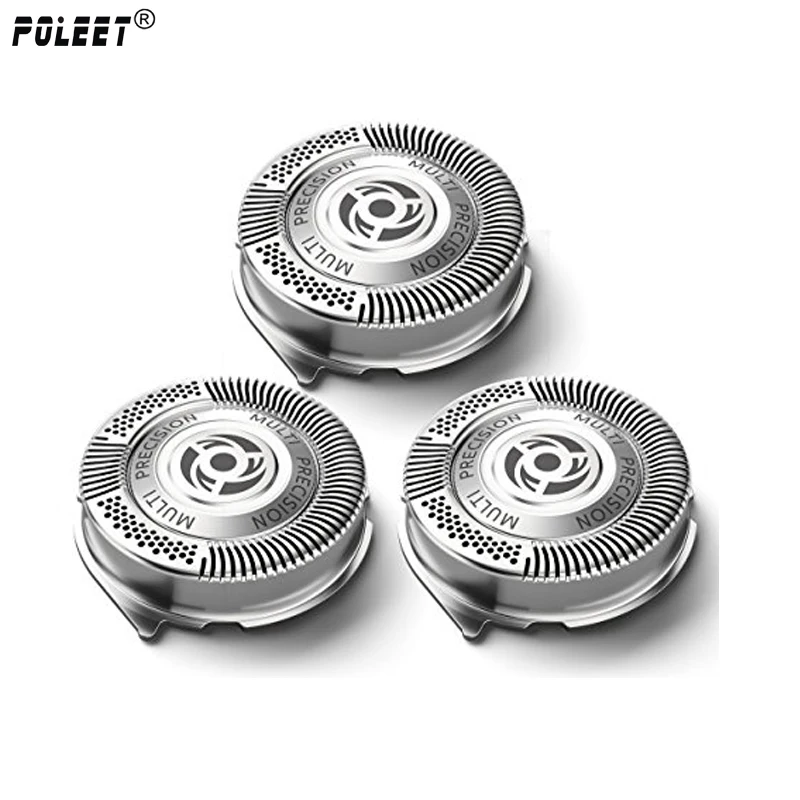 3 шт. сменные головки для бритвы Philips Norelco Blade HQ3 HQ4 HQ55 HQ56 HQ64 HQ8 HQ9 SH30 SH50 SH70