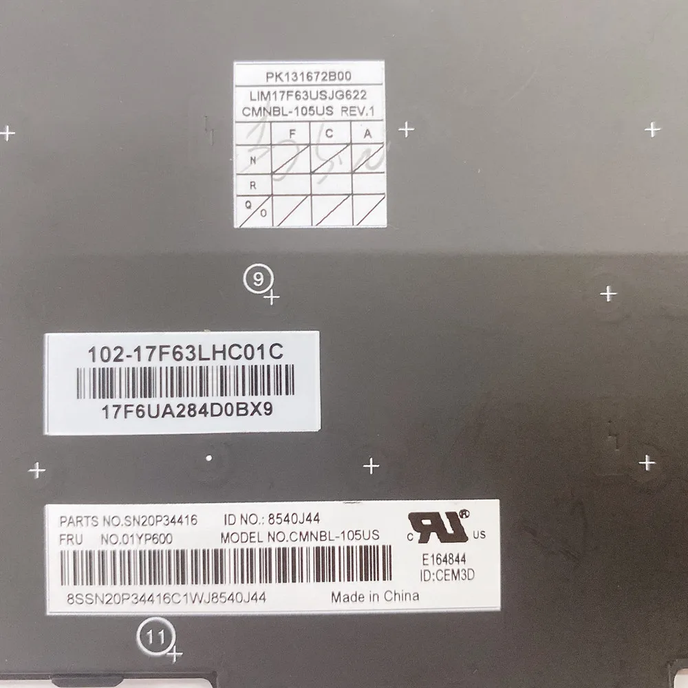 new us backlit keyboard for lenovo thinkpad t590 e580 e590 l580 l590 p52 p520s p72 p53s p53 p73 backlit keyboard 01yp600 01yp760 free global shipping