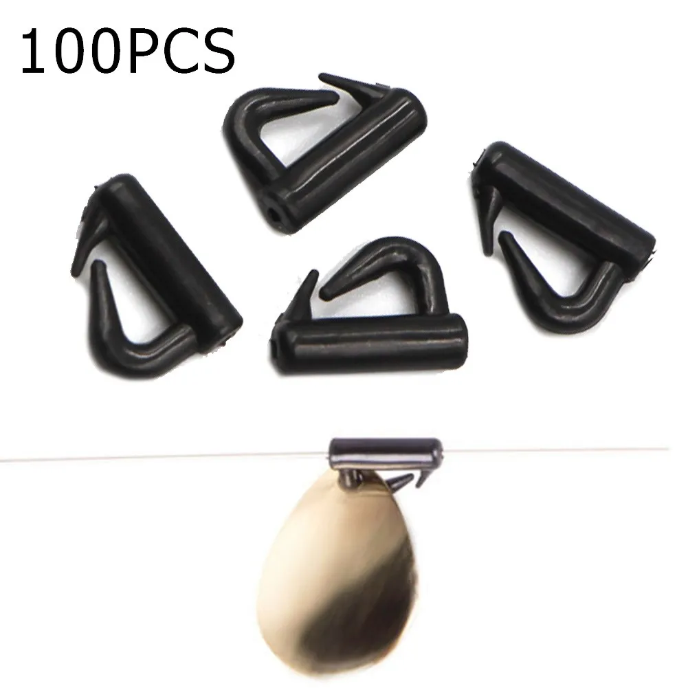 

100pcs Speed Clevis Quick Change Spinner Fishing Tackle Accessories Fishing Rigs Lightweight Plastic Fishing Tools Tackle