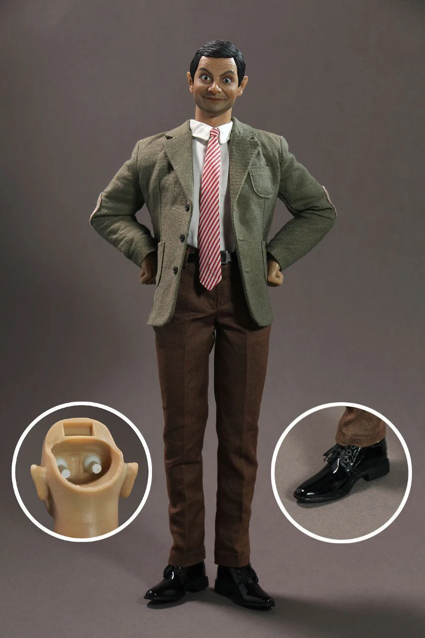 Коллекция 1/6 полный набор мужской экшн фигурки Rowan Atkinson Мистер Бин Коллекционная