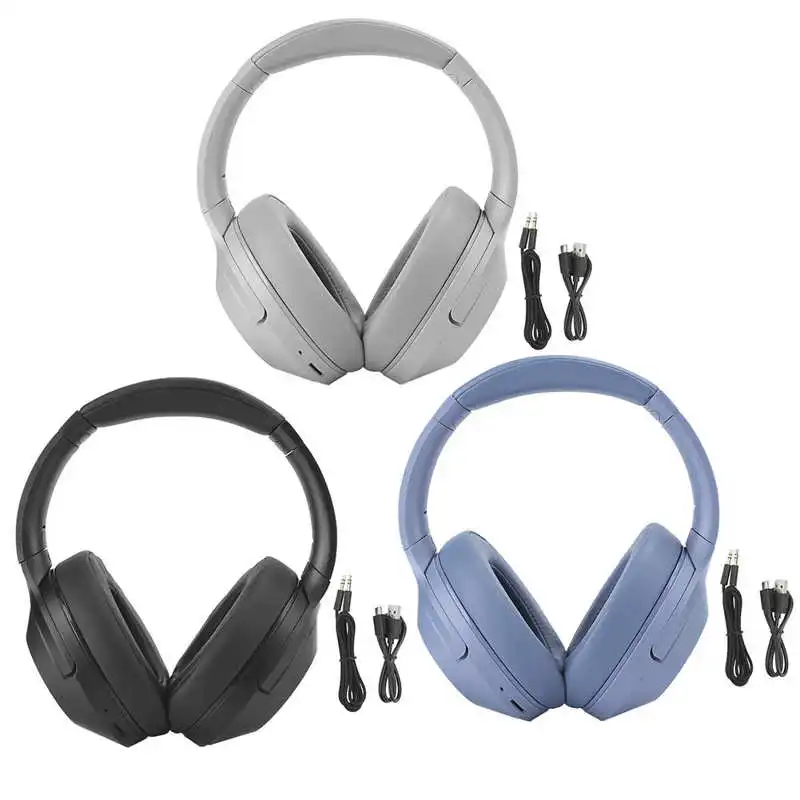 Беспроводные стереонаушники Bluetooth гарнитура FM радио аудио вход HiFi Качество звука