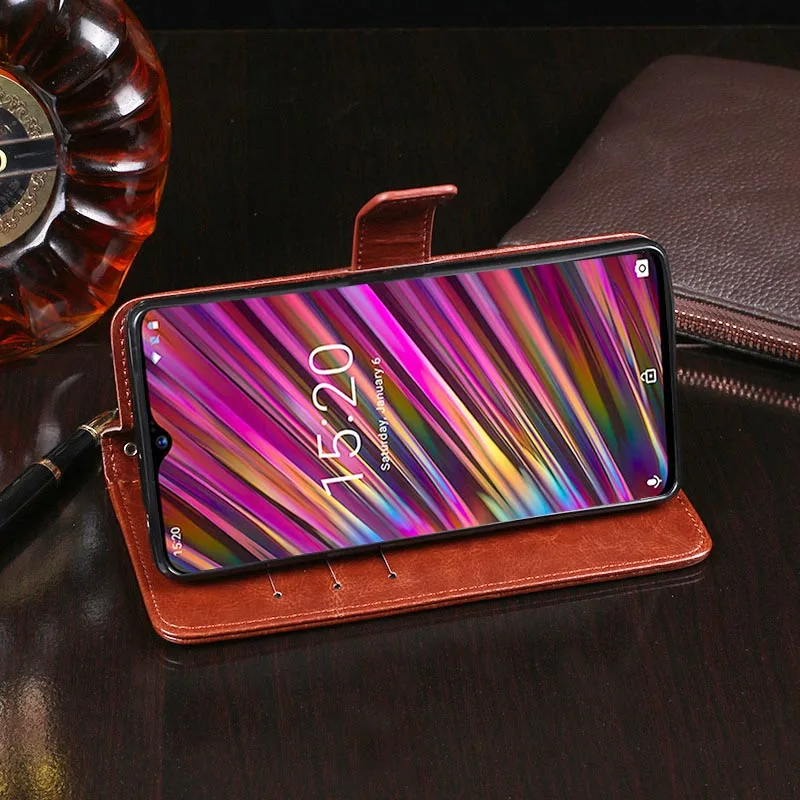 Винтажный роскошный кожаный защитный резиновый чехол бумажник iTien для телефона