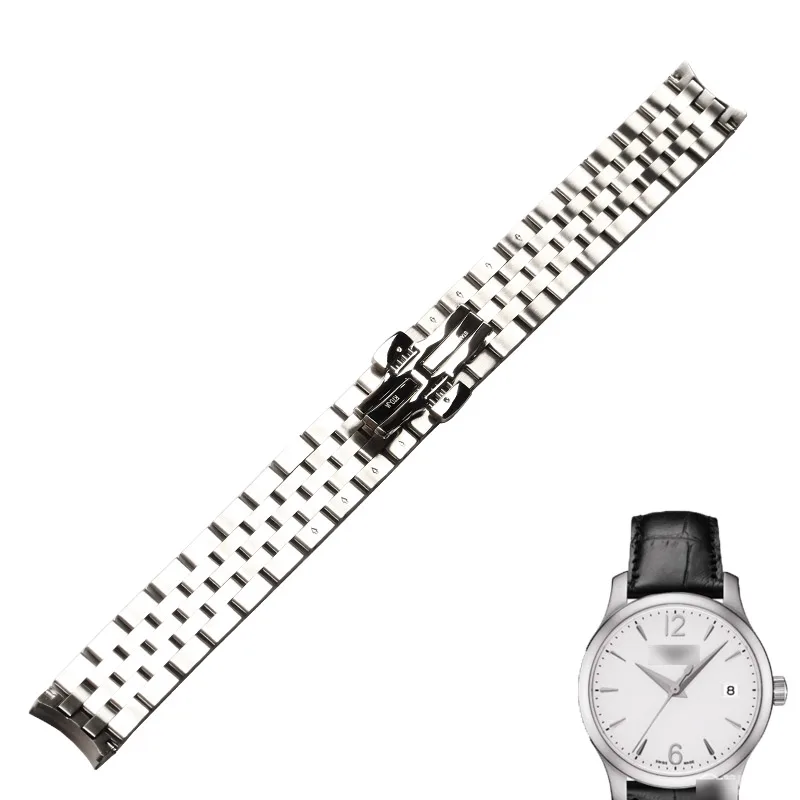 Ремешок WENTULA для часов TISSOT T063.617A t063.610 T063.637 из нержавеющей стали