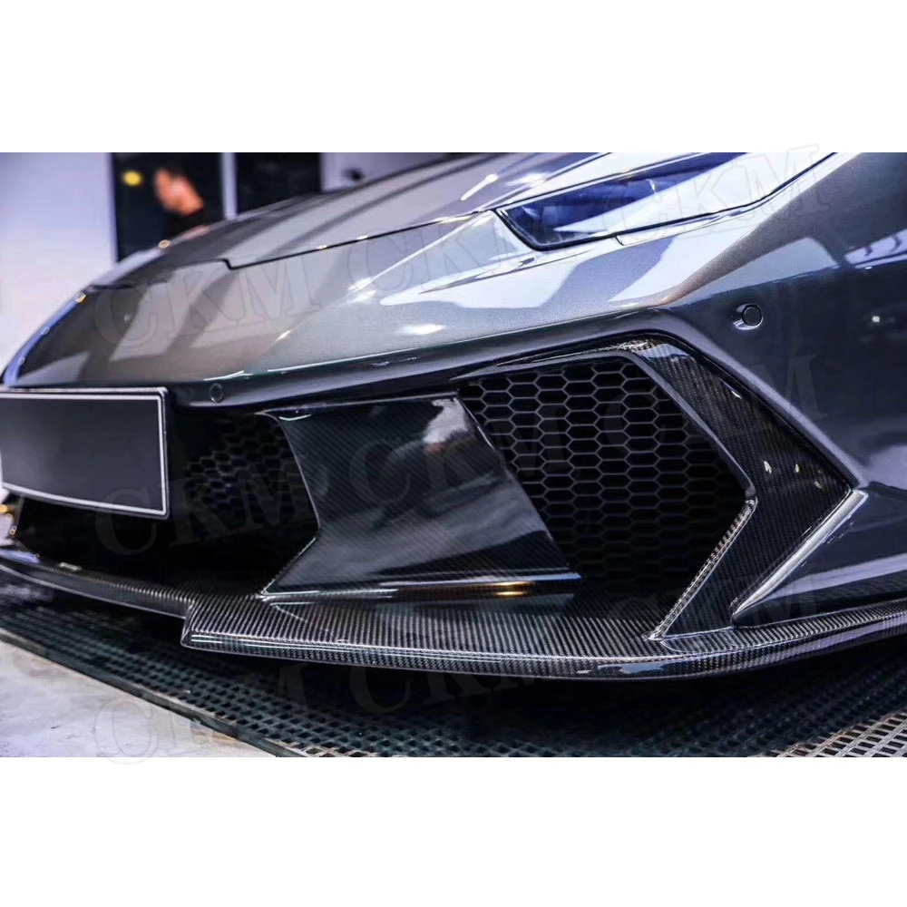 FRP из углеродного волокна Защитный чехол для переднего бампера Lamborghini Huracan LP610 LP580 |