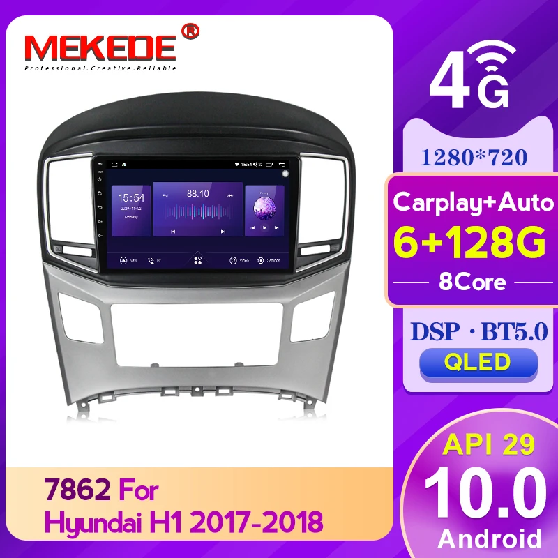 

Автомобильный навигатор, GPS-радио плеер для Hyundai H1 TQ 128-2015, 5 ГГц, Wi-Fi, 8 ядер, 6 ГБ + 1280 ГБ, QLED, 720*10,0, DSP, 4G LTE, Android 2007
