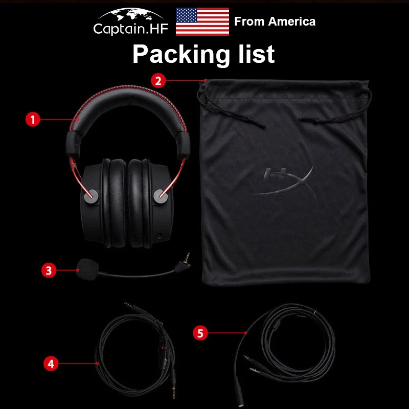 

HyperX Cloud Alpha Gaming Headphones Dual Chamber Drivers, Award Winning Comfort, Durable Aluminum Frame, Detachable Microphone