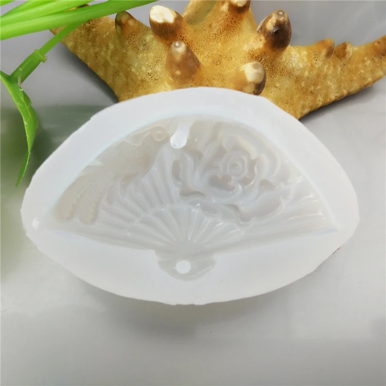 Складной веер Lotus из эпоксидной смолы|Формы для тортов| |