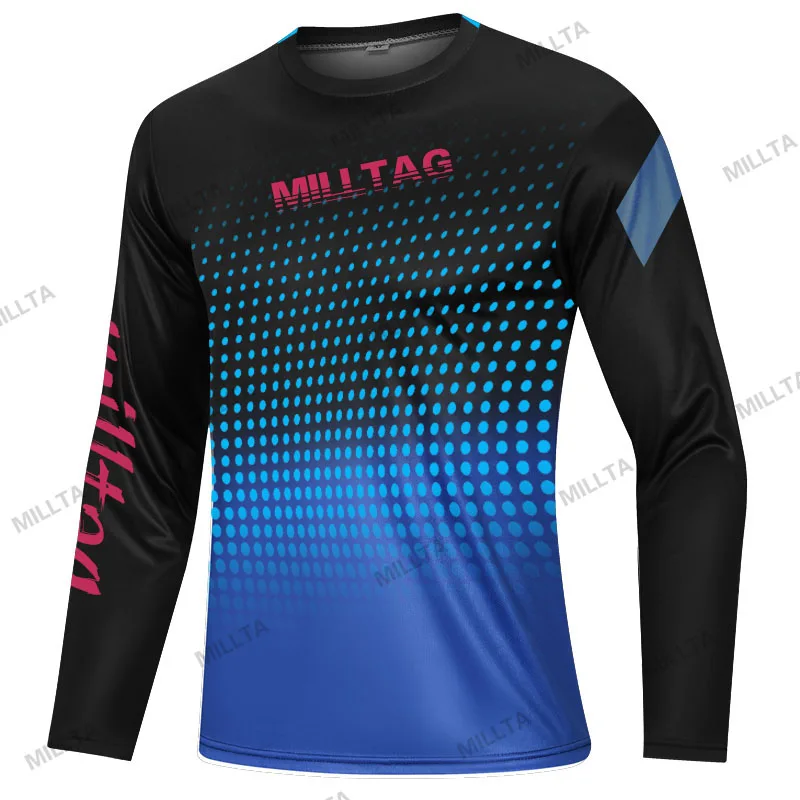 

2021 customize team moto mtb motocross jersey Enduro Maillot Hombre DH BMX MX Cycling Downhill jersey