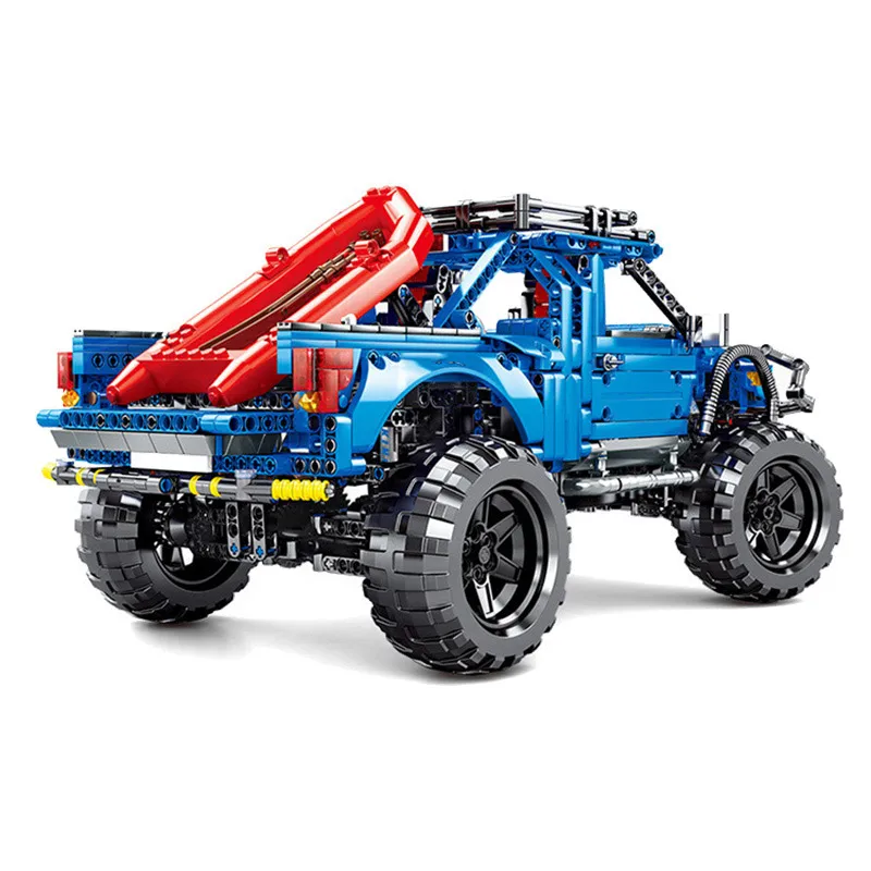 1650 шт кирпичи rc автомобиль пика