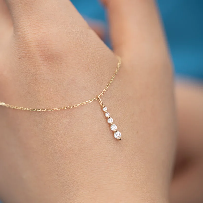 2021 изысканное ожерелье из стерлингового серебра с цирконием ААА блестящий чокер