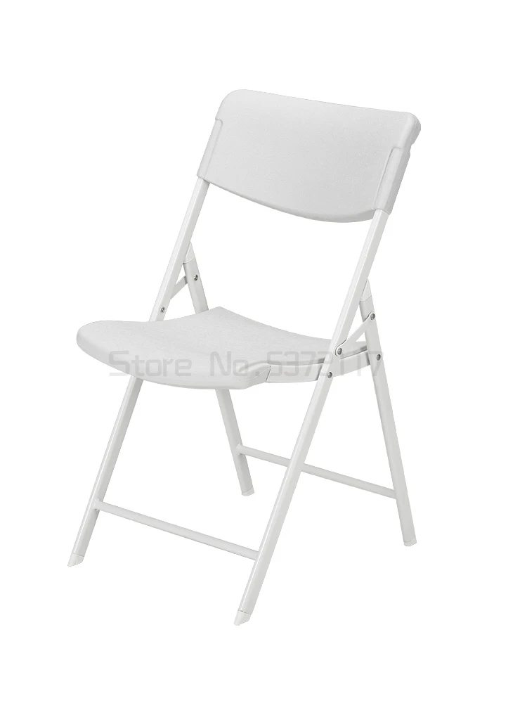 저렴한 접이식 의자 간단한 회의 레저 식당 의자 사무실 안락 의자 휴대용 플라스틱 의자 간단한 가족 안락 의자