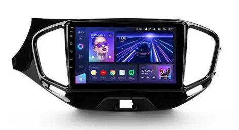 

9" octa core 1280*720 QLED screen Android 10 Car video player GPS Navigation for LADA Vesta Cross Sport 2015 - 2020