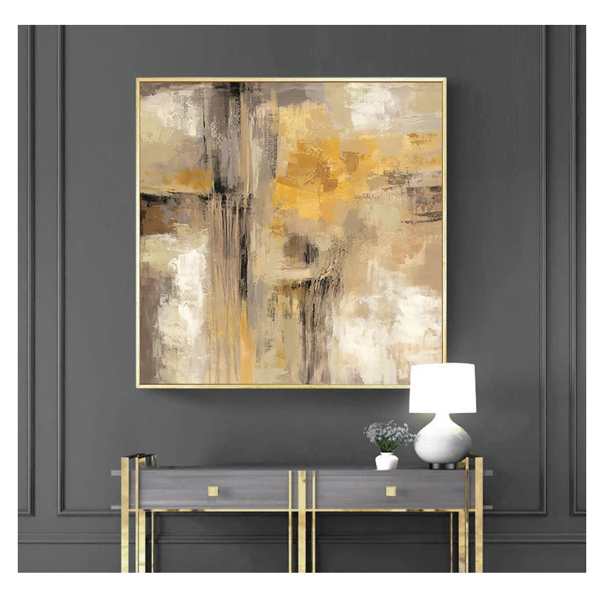 Картина маслом на холсте Постер скандинавского искусства Настенная картина для