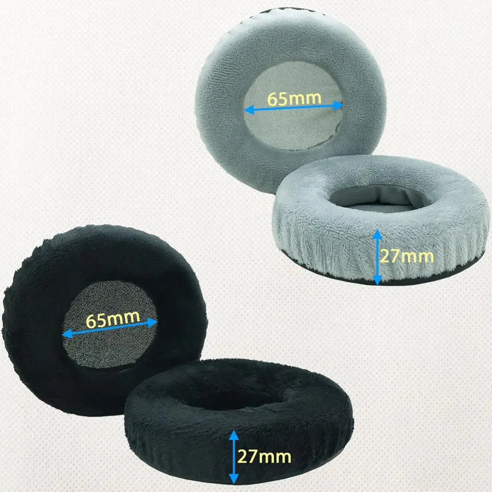 Сменные бархатные амбушюры Nullkeai для подлинного металлоискателя Minelab Koss UR-30 -