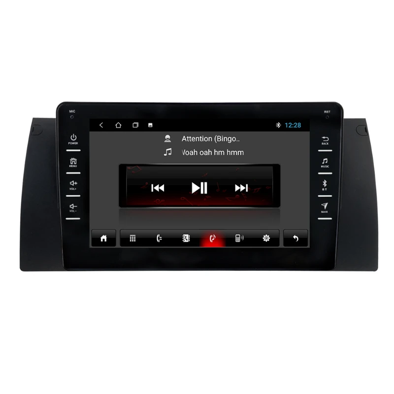 

Applicable to BMW-BMW E39/X5/E53 car central control, large screen intelligent navigation, Bluetooth Android car navigation.