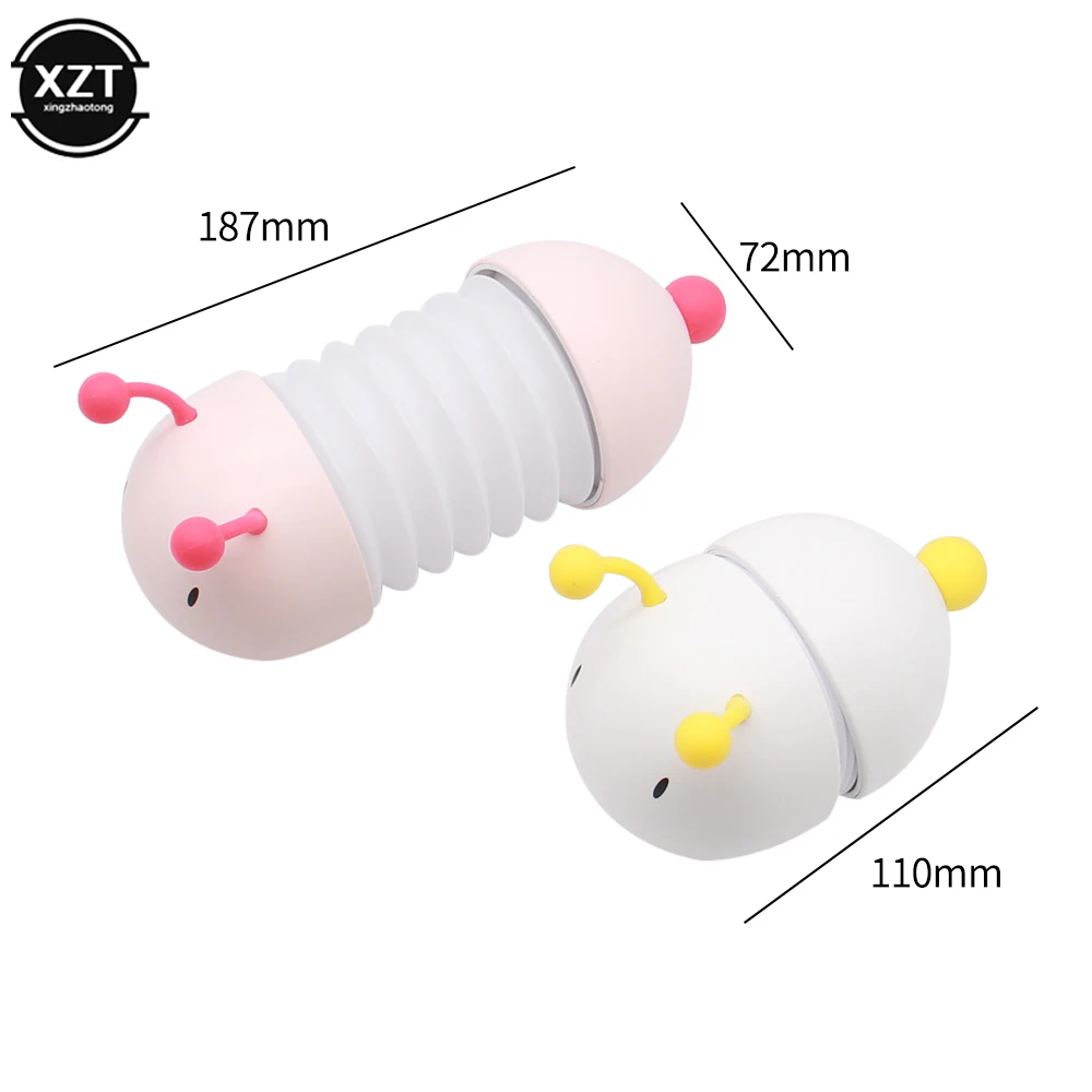 Креативный Ночной светильник LED Портативный Выдвижной USB Перезаряжаемые для