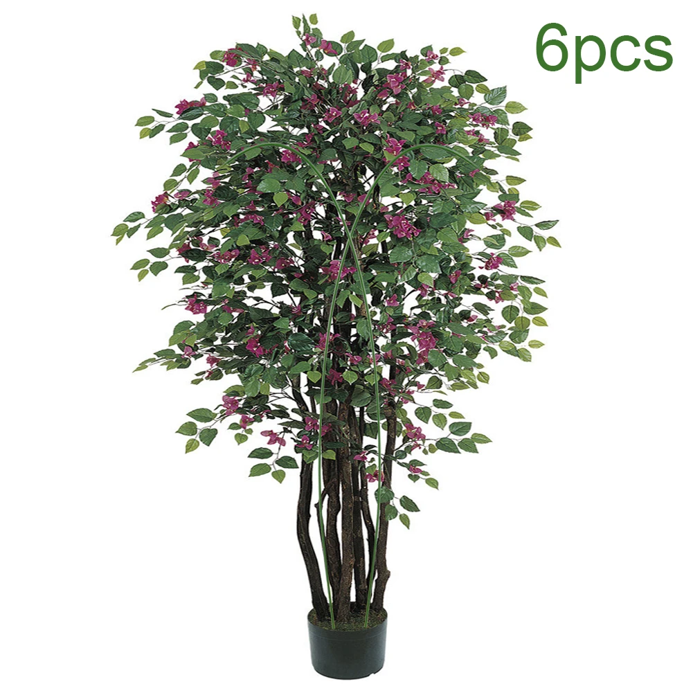 6 шт. прочные металлические садовые стойки стальная трубка с пластиковым