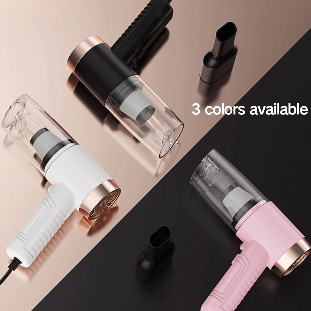 

Mini Handheld Car Vacuum Cleaner Car Vacuum Cleaner High Suction For Car Wet And Dry Dual-Use Vacuum Cleaner 4500W For Home
