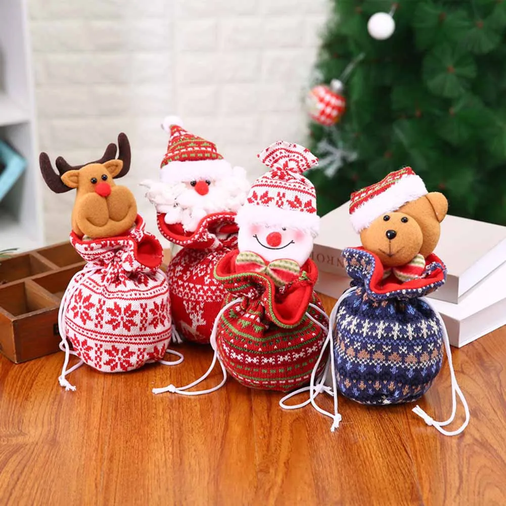 

4 шт., сумки для новогодней куклы