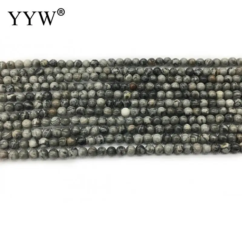 

3mm Round Natural Stone Aventurine Beads DIY Bracelet Necklace Jewelry Making Fashion Gift Map Stone Sodalite