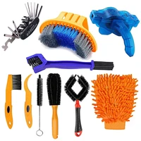 outdoor cycling cleaning kit bike chain cleaner clean machine brushes bicycle brush accessories maintenance tools for bmx city