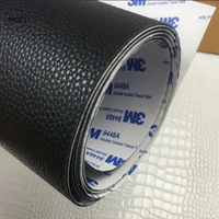 self adhesion litchi faux synthetic leather patches big 50x200cm colorful pu sofa hole repair car sticker decoration waterproof