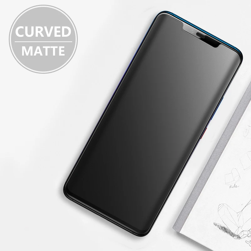 Матовое изогнутое стекло CHYI для huawei mate 20 pro защита экрана закаленное p30 30