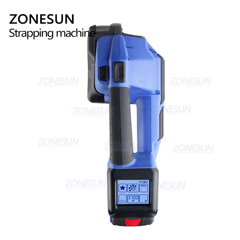 ZONESUN на обвязочных машинах с 110v или 220v поддержки 130 Батарея приведенный в действие