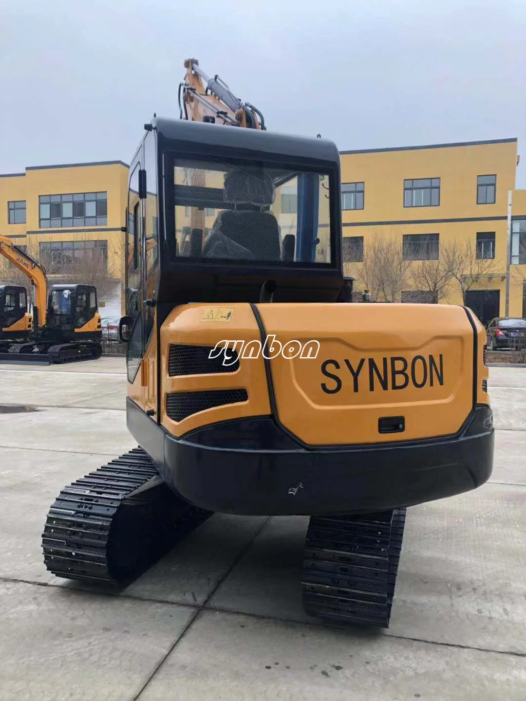 

Mquina de construccin de sistema hidrulico, excavadora sobre orugas SY607