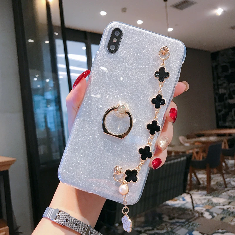 Новый роскошный мягкий ТПУ пара ювелирных изделий для IPhone 11 Pro Max XR XS MAX X 8 7 6S Plus