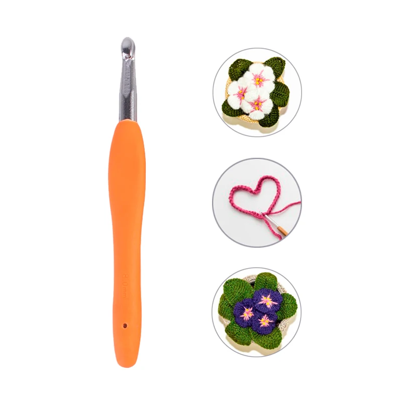 Крючки для вязания крючком большого размера 8 мм/9 мм/10 мм удобные ручки иглы