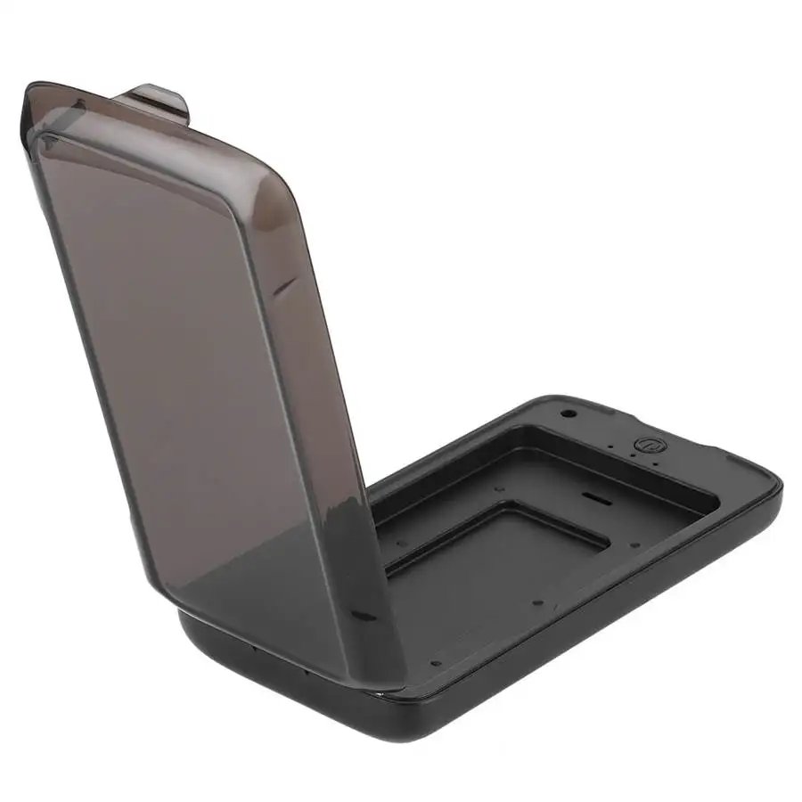 

USB Charging UV Cleaning Box UV Toothbrush Phone Cleaner Case Disposable Mouth-Muffle Cleaning Boxes X4