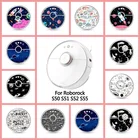Наклейки для роботов-пылесосов Roborock S50, S51, S52, S55