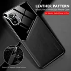 Автомобильный Магнитный кожаный чехол для Xiaomi Redmi 10 Redmi10 Redme Note10 Pro Note 10Pro Max Not 10s 10T защитный чехол для камеры