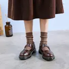 Женские дизайнерские туфли на плоской подошве, красные, весенне-осенние, белые, китайские броги, 2021