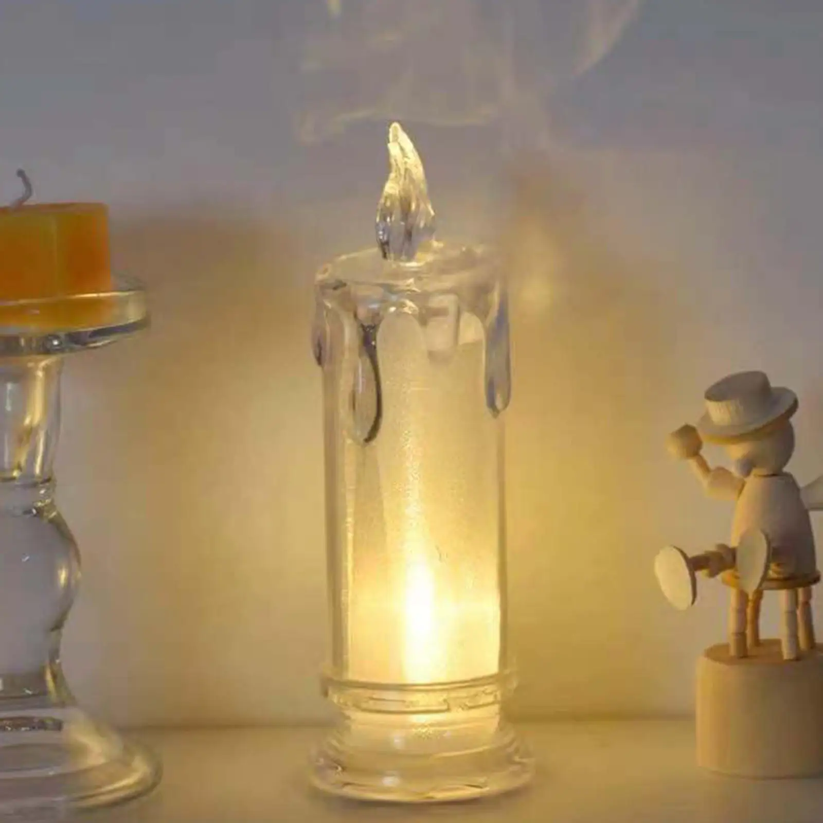 Имитация свечи USB зарядка романтическая Электронная свеча для сада свадьбы | Дом