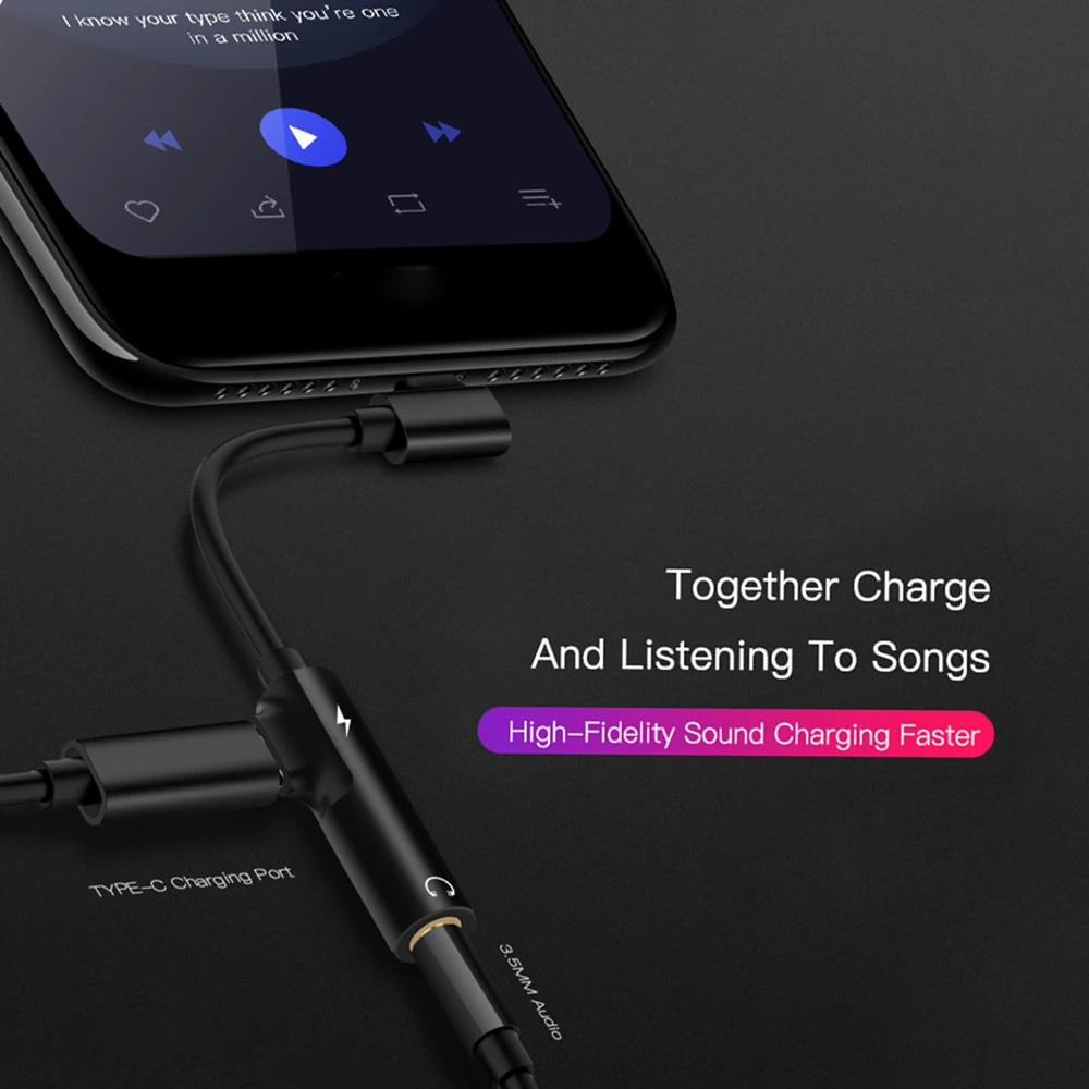 Тип-c аудио сплиттер Aux 3,5 usb type C до 3,5 мм разъем для наушников кабель для наушников адаптер для наушников зарядное устройство Usb-C для Xiaomi Mi6 Mix2 huawei