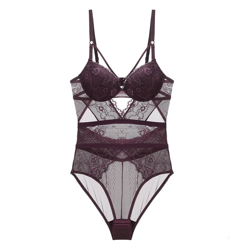 

Кружевное платье без рукавов костюм-боди для Для женщин Открытое сексуальное женское белье без косточек, с подкладкой, пуш-ап, Корректирующее белье женские корсеты и бюстье комбинезон на корсете