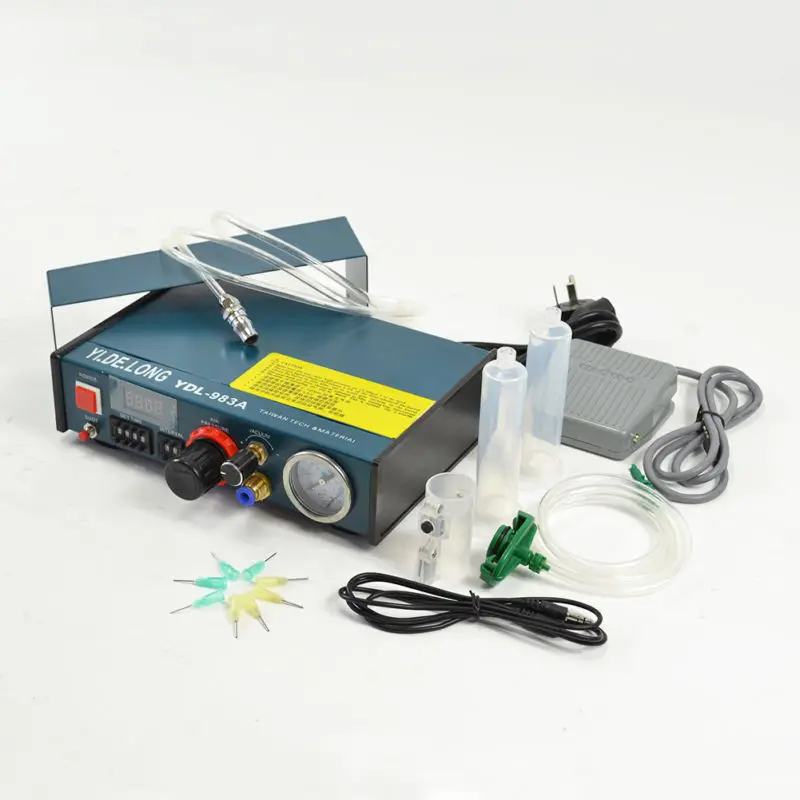 Автоматический дозатор клея 110 В/220 В 983A паяльная паста контроллер жидкости