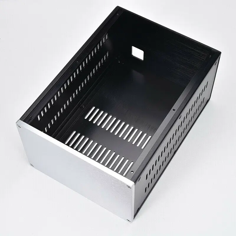 Новый Алюминий DIY усилитель корпус для блока питания Корпус/чехол