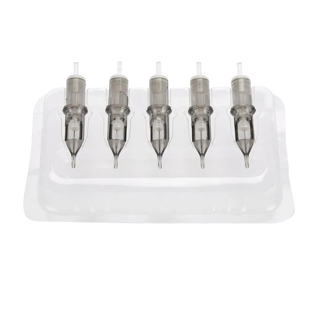 

Pro 20pcs Trays Clear Disposable DGT Plastic Tattoo Cartridge Needle Holder Stand for Tattoo Needles Inks Body Make up Needles